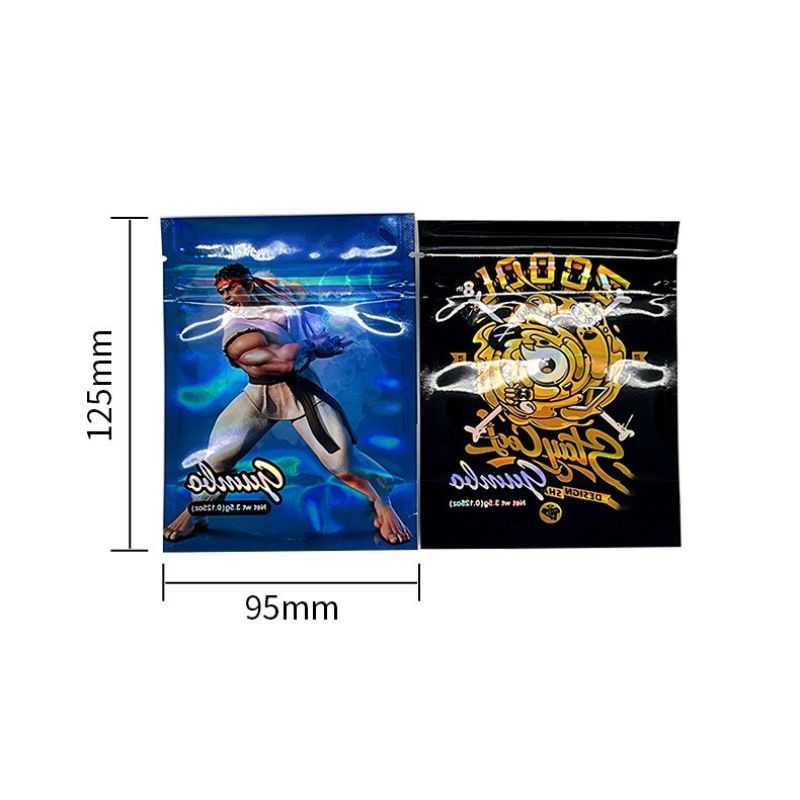 3.5g Capcom Mylar Weed Bags Wholesale